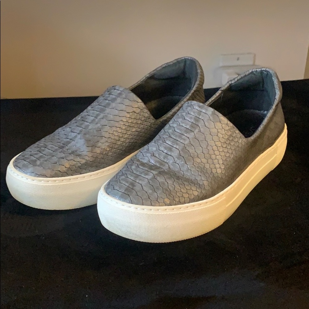 J/Slides Dark Grey Croc Ariana Slides - image 3